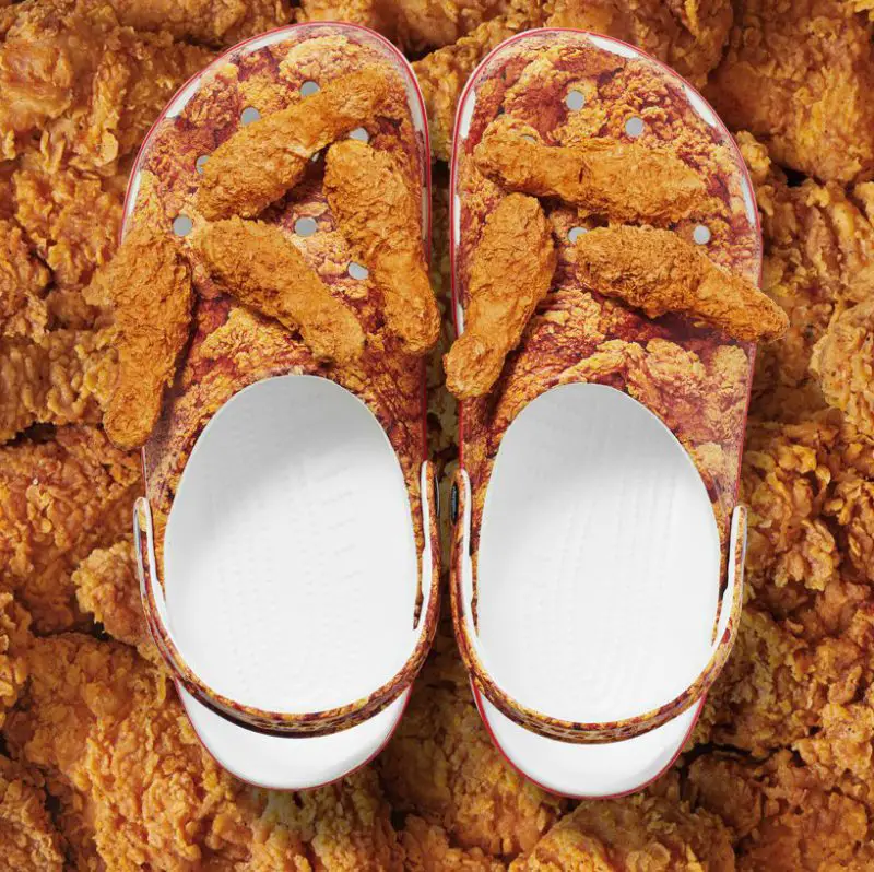 Chicken-scented KFC Crocs