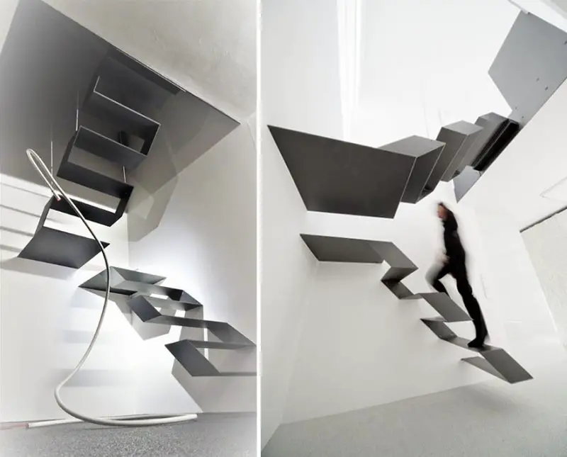 sculptural staircases