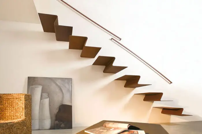 wall mounted steps