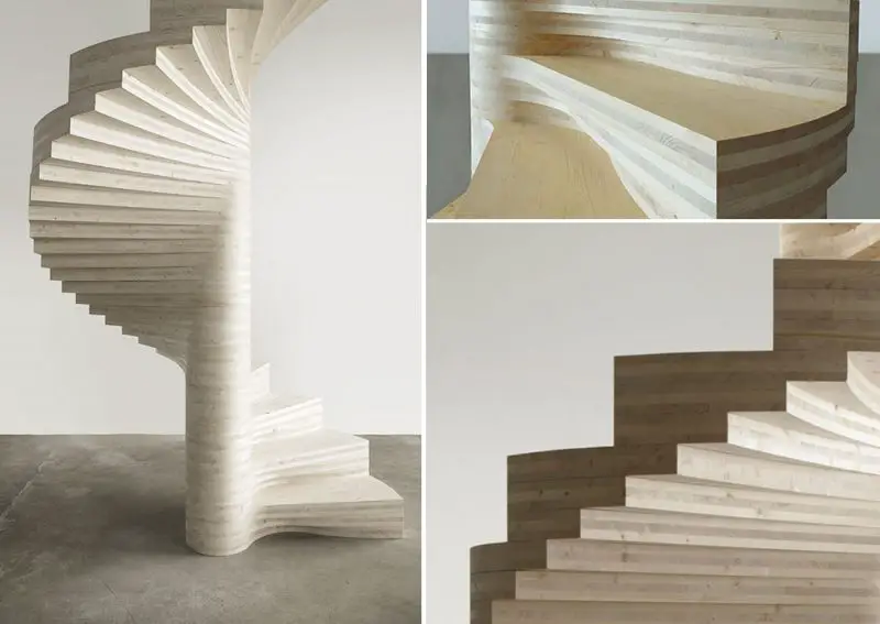 Risa Meyer Norwegian wood spiral staircase