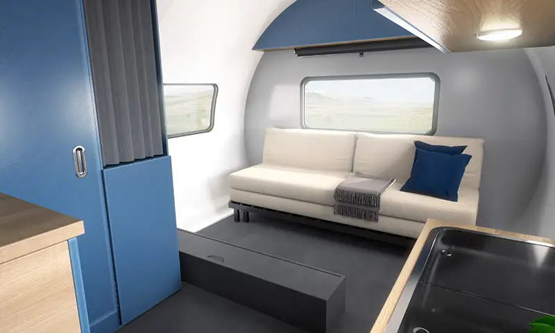 Beauer Expandable Caravan interior