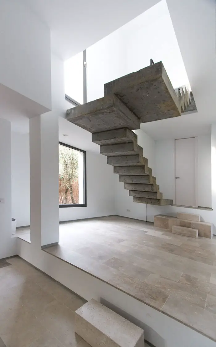 concrete stairs