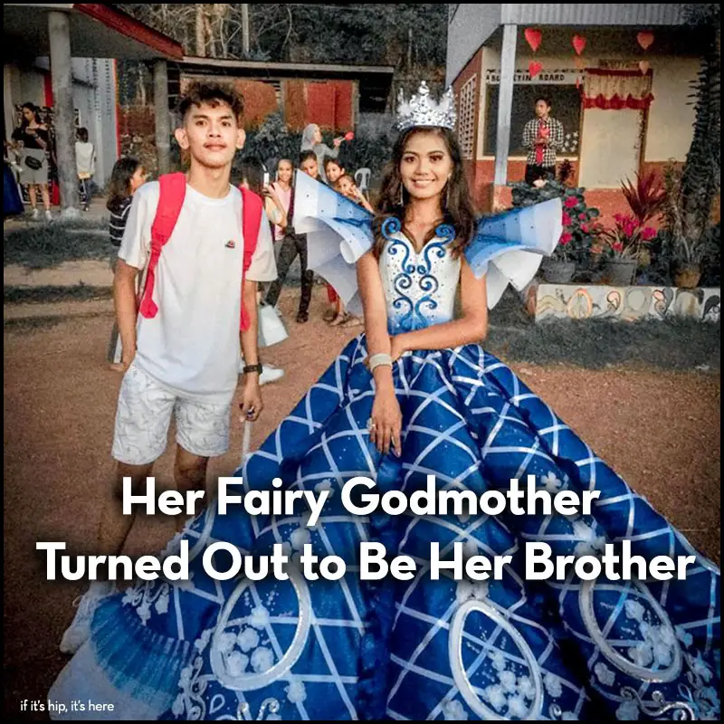 Brother Makes Prom Dress for Sister