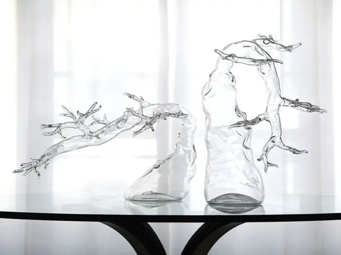 contemporary glass art