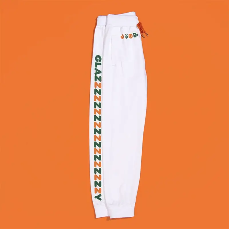 Snoop x Dunkin donuts glazzzzzy sweats white