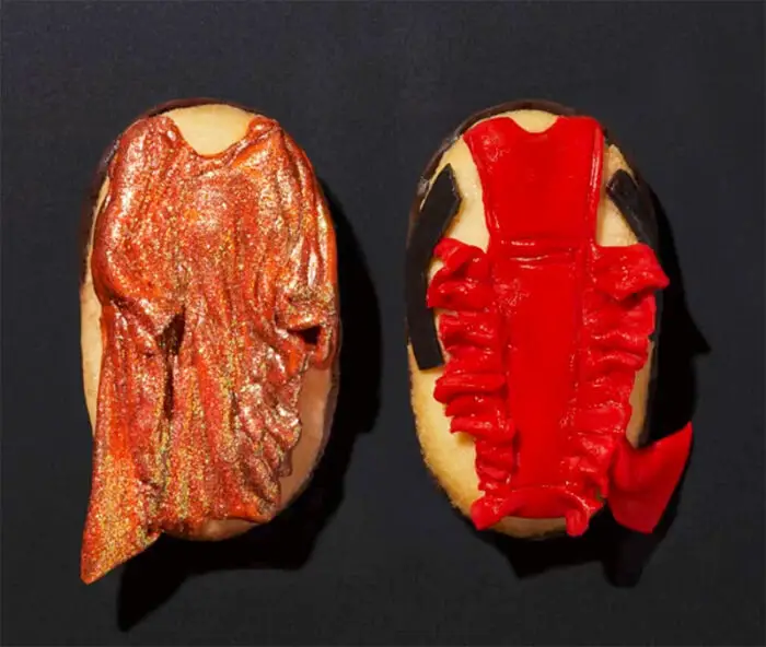Maya Rudolph and Kristen Wiig Oscar Dresses on Cookies