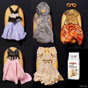 Last Night’s Oscar Gowns On Milano Cookies!