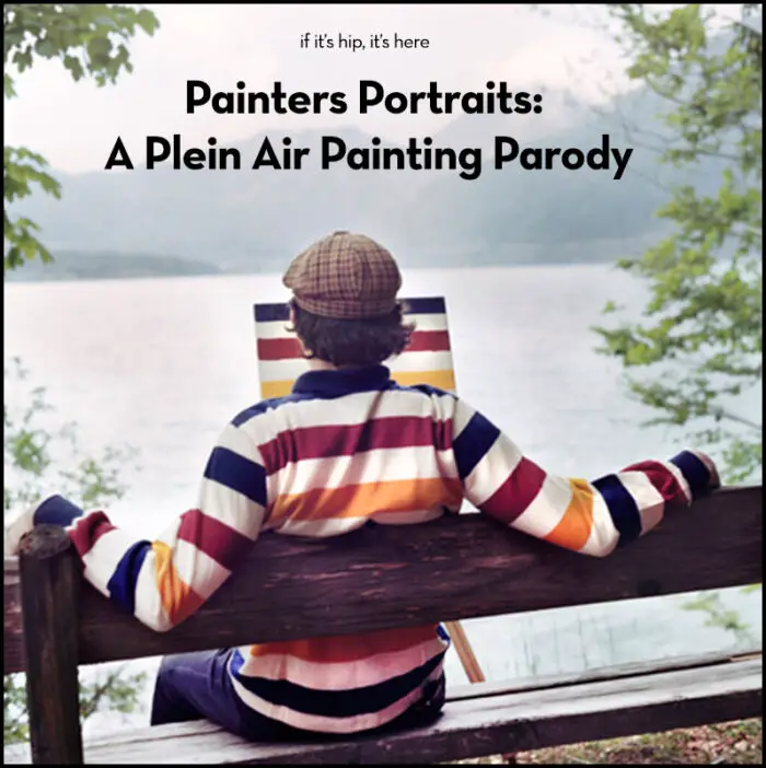 painters portraits on if it's hip, it's here