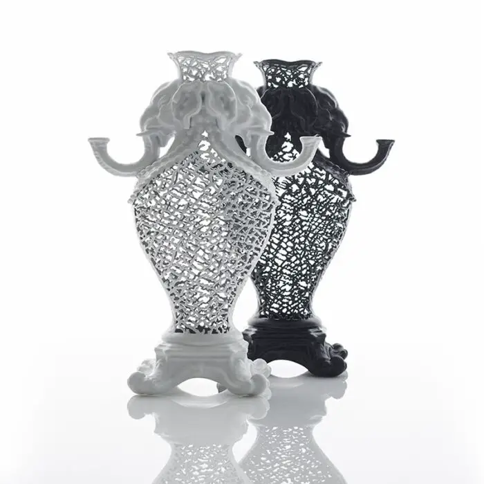 Michael eden elephant vases