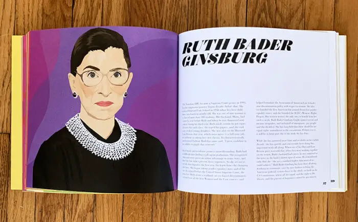 art book about inspiring women