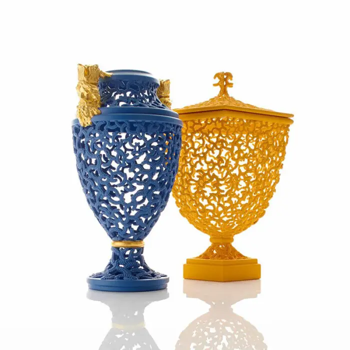 3D printed vases 