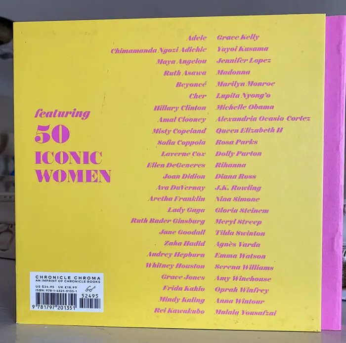 50 iconic women book