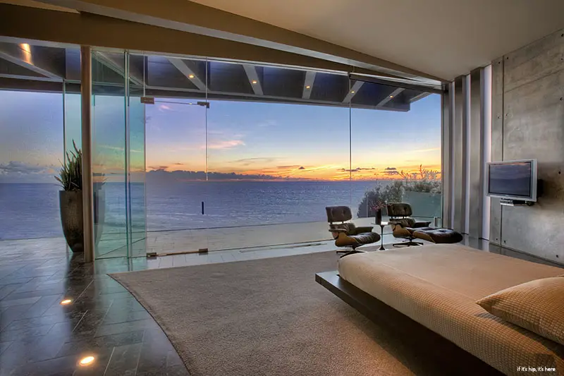 master bedroom facing pacific ocean