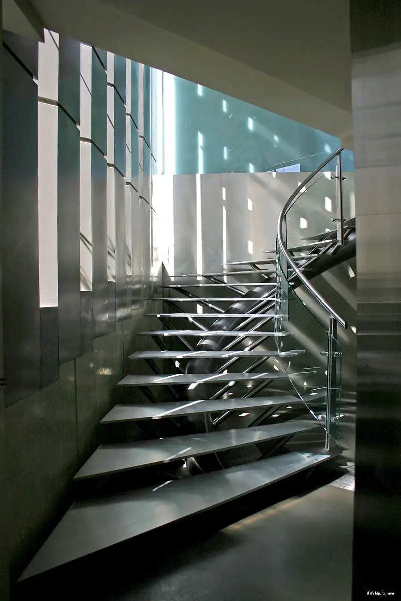 crescent house staircase