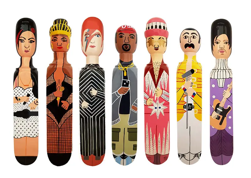 pop culture icons as doorstops