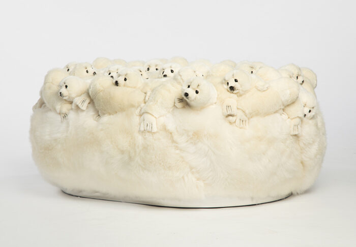 plush snow seals