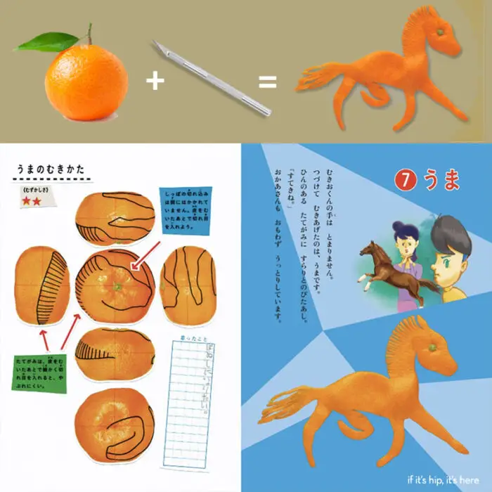 tangerine peeling