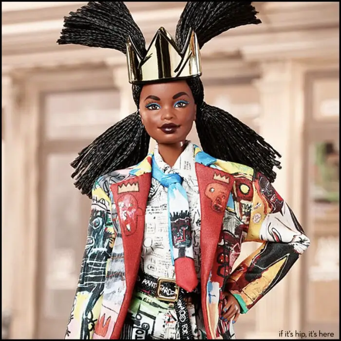 Jean michel basquiat x barbie