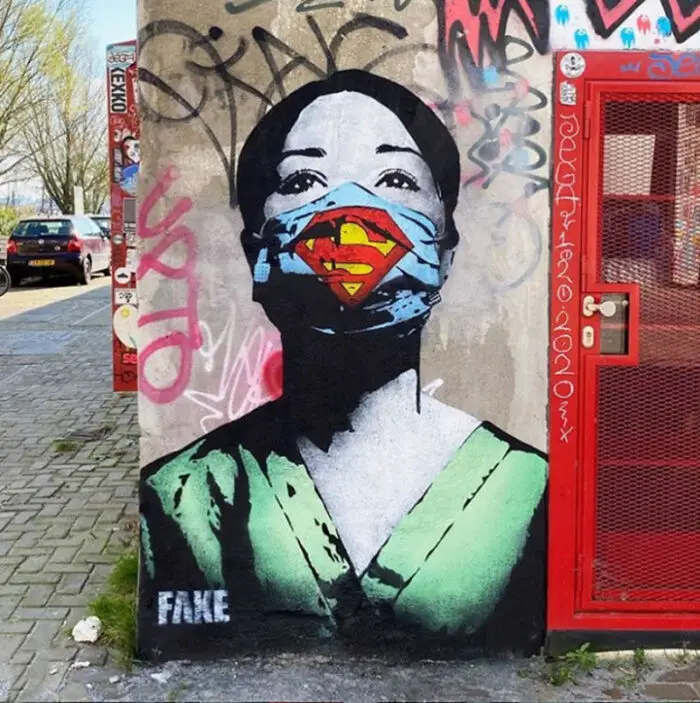 FAKE street artist Amsterdam