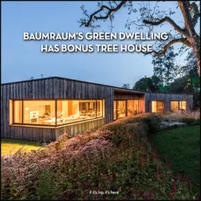 Baumraum Green Dwelling Has Bonus Tree House