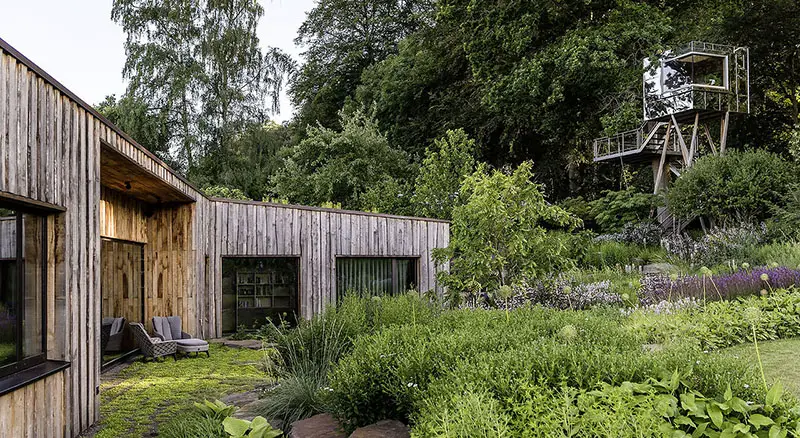 baumraum green dwelling and treehouse