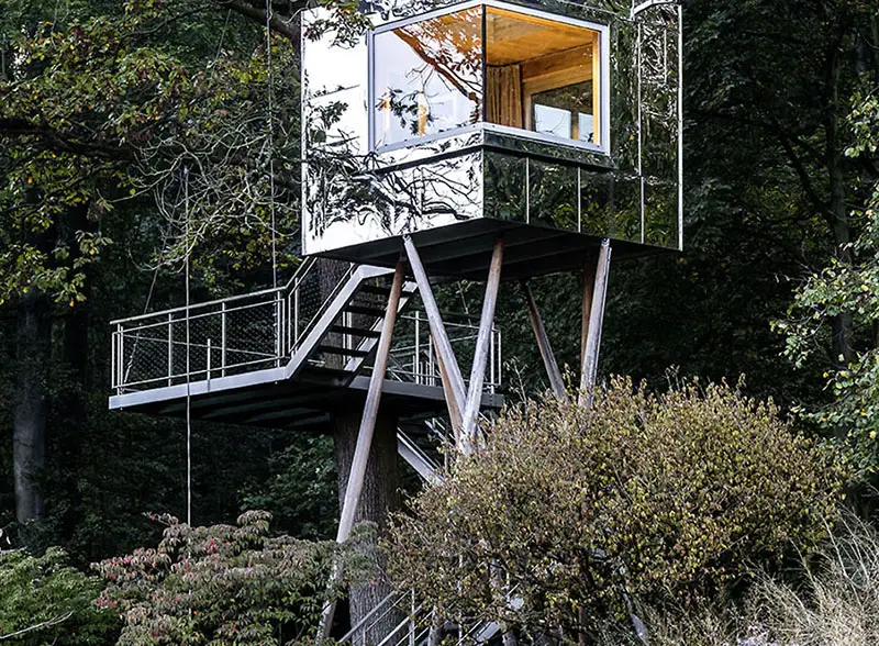 modern treehouse