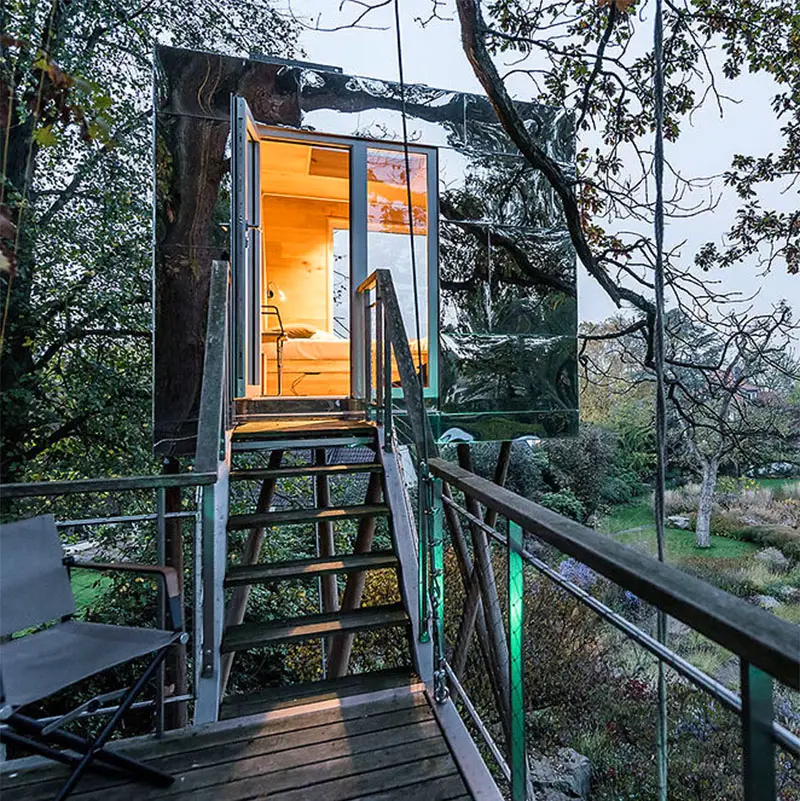 baumraum green dwelling treehouse