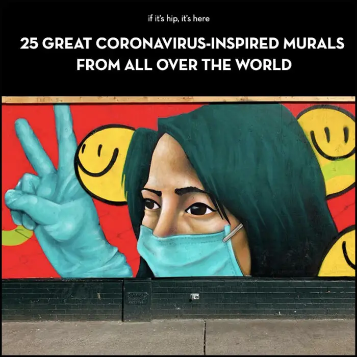 coronavirus inspired murals