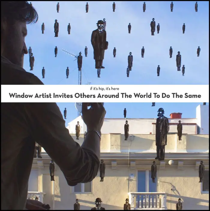 Read more about the article Window Artist Invites Others Around The World To Do The Same