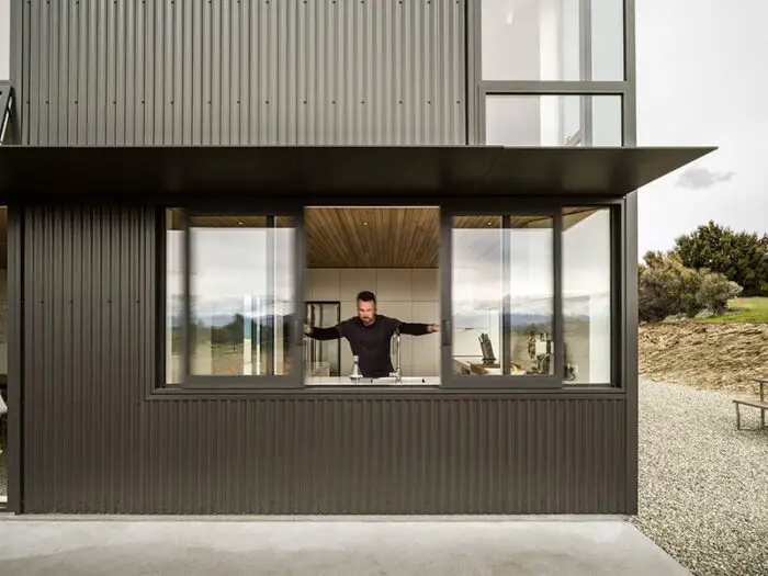 modern steel home