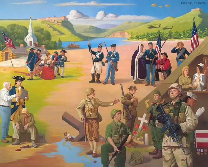 Military Memorial Tribute Paintings by Charles Kapsner
