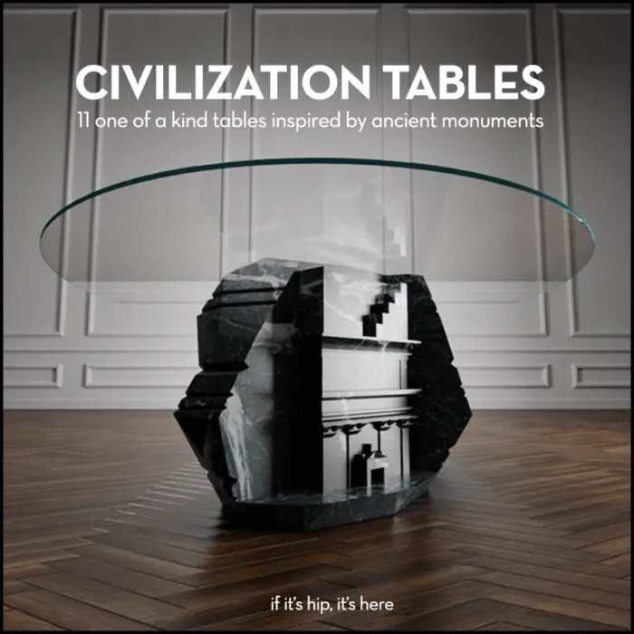 Civilization Tables by Duffy London