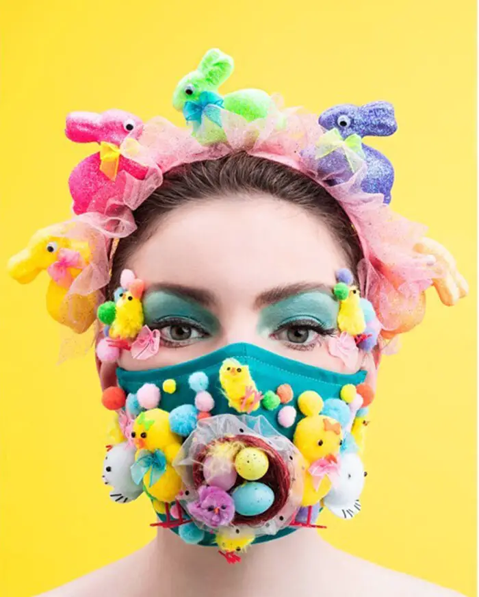 Easter face Mask Cochevelou Artisan Face Masks