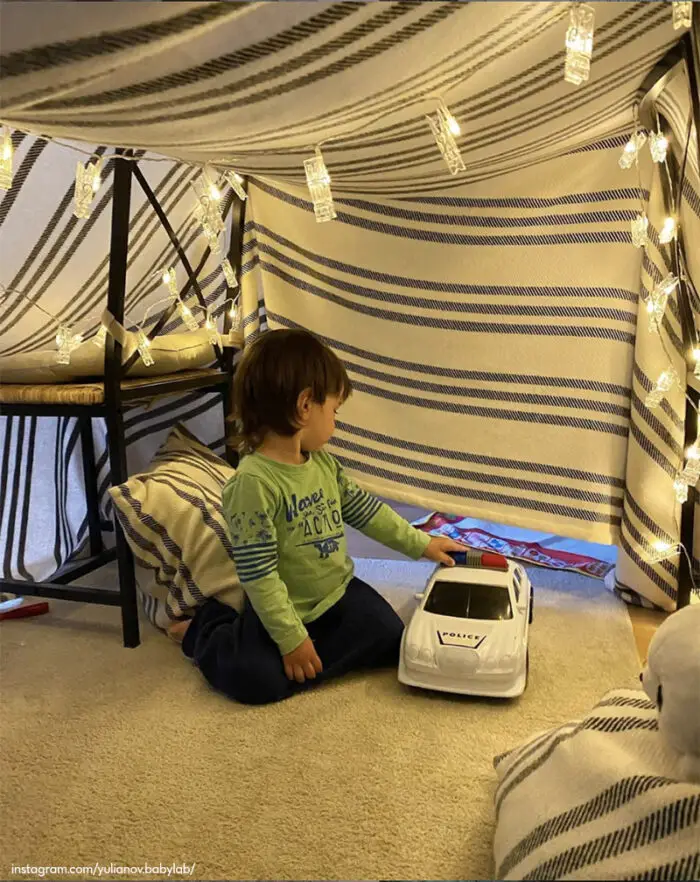 IKEA Quarantine Kids Forts