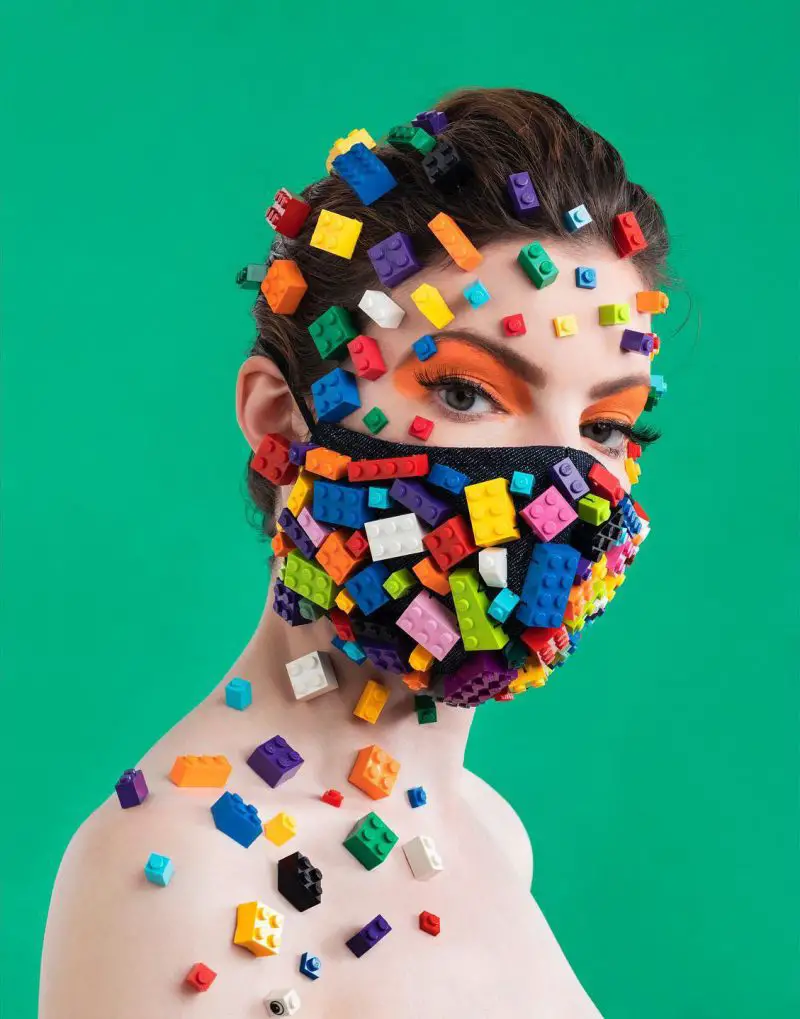 Lego mask Cochevelou Artisan Face Masks