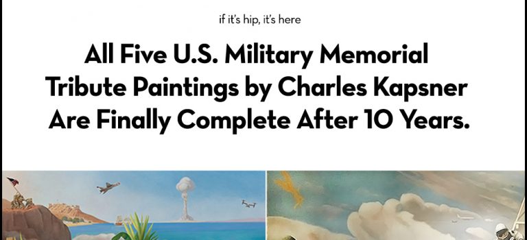 Military Memorial Tribute Paintings by Charles Kapsner