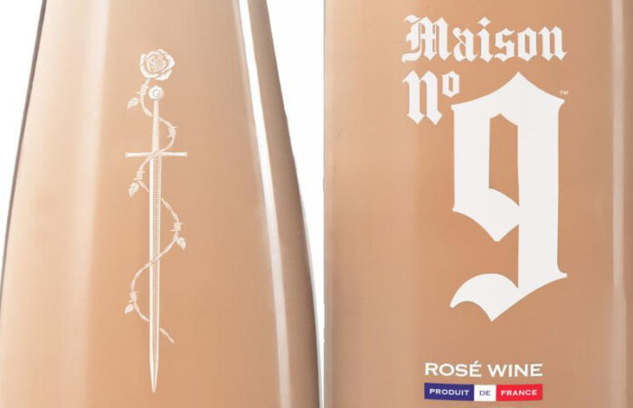 maison no 9 rose bottle design