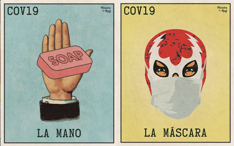 pandemic loteria cards
