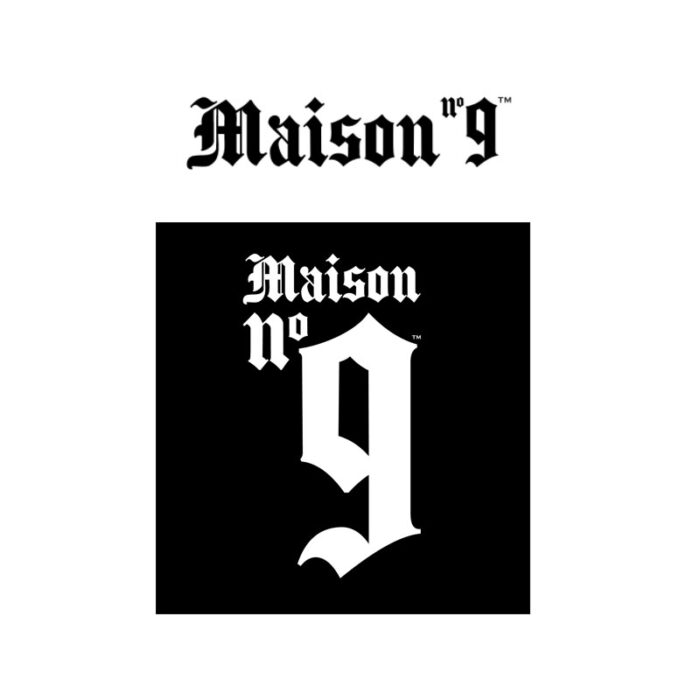 maison no 9 logotypes