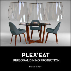 PLEX’EAT Personal Dining Protection by Christophe Gernigon Studio