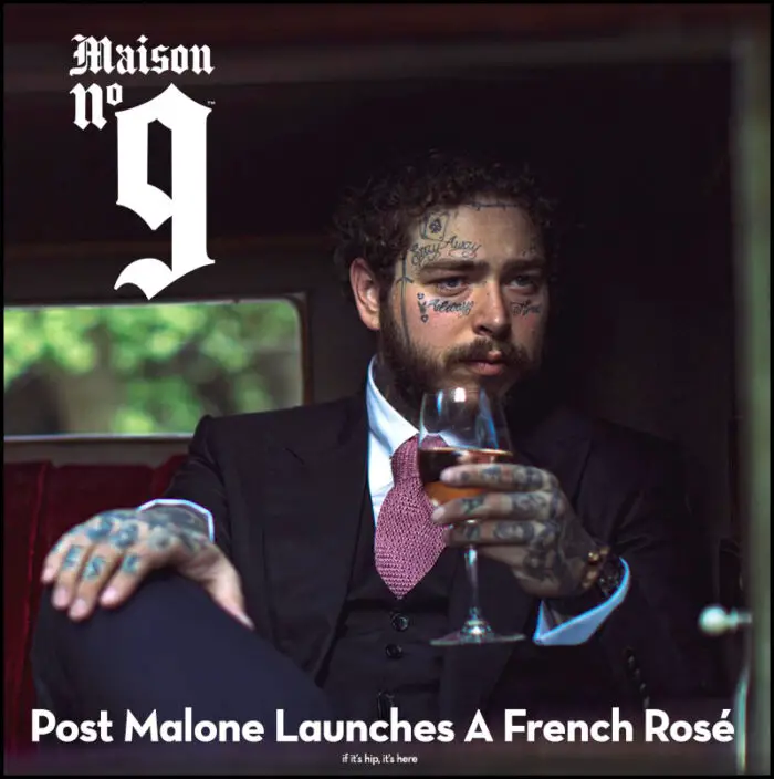 post malone launches maison 9