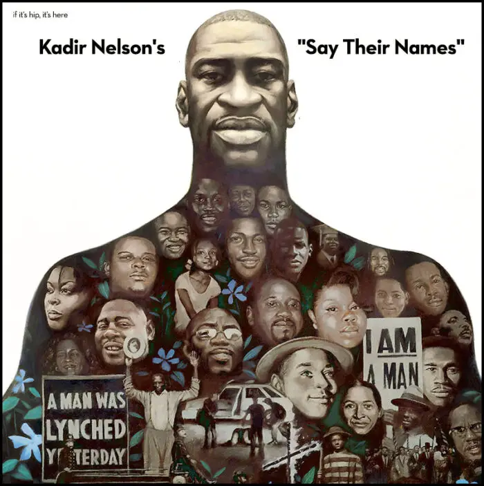 Artist kadir nelson say their names cover art