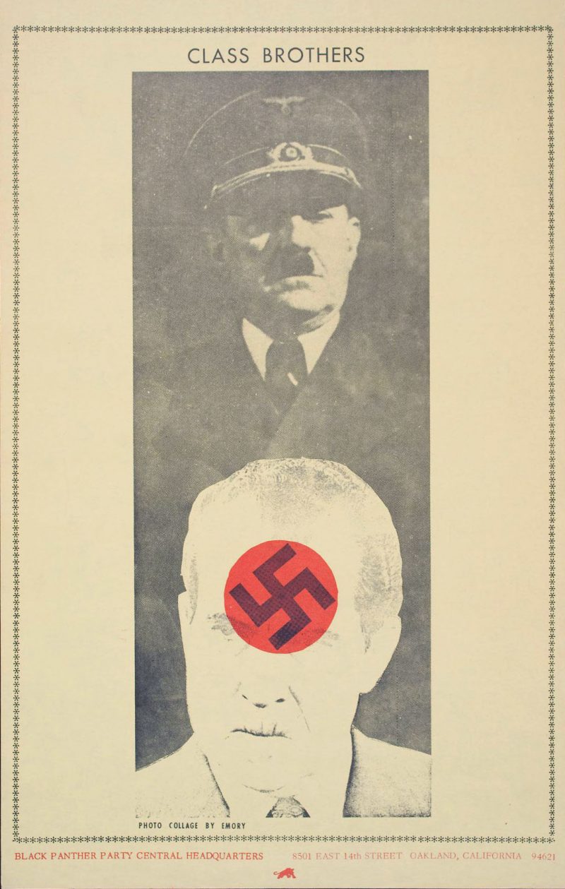 Class Brothers poster Hitler Nixon poster 1973