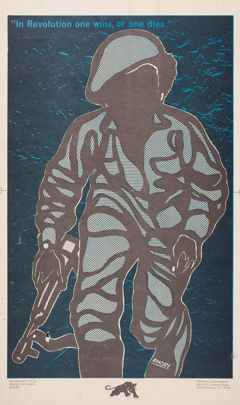 Emory Douglas In Revolution One Wins, or One Dies