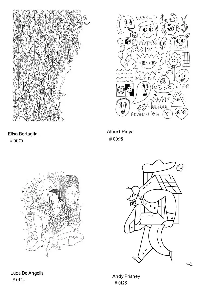 A Curated Coloring Collection