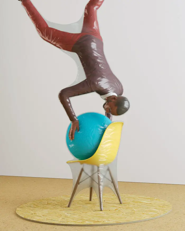 eames chair sculptures