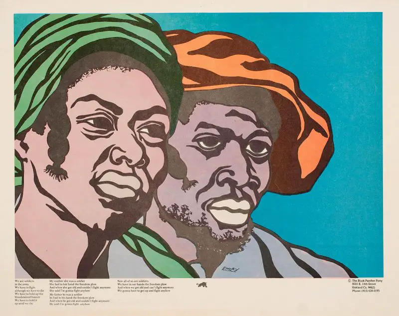 emory douglas black panther art