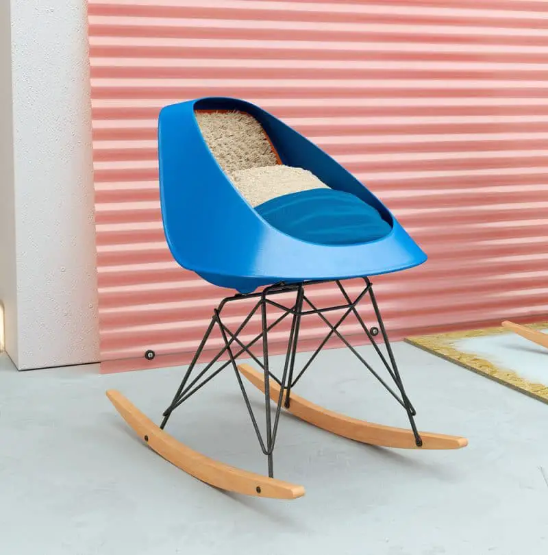 distorted eames rocker