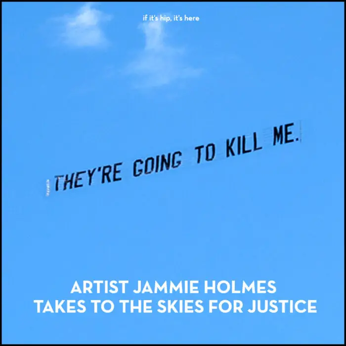 jammie holmes banners for George