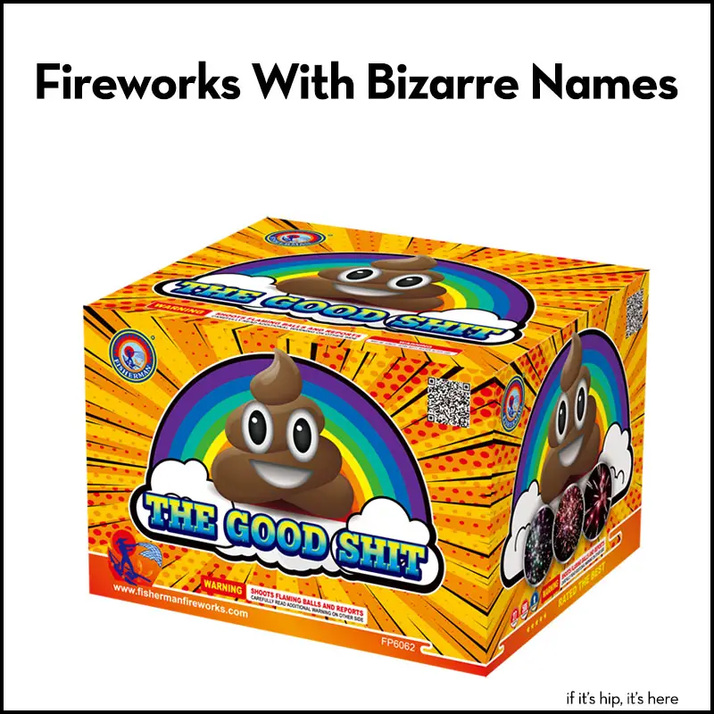 Fireworks with Bizarre Names